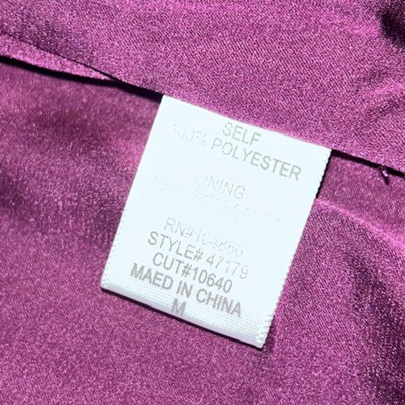 CHLOE K. MULTI-COLOR SEQUIN LONG SLEEVE BLAZER JACKET LINED SIZE MEDIUM FLASHY - Picture 5 of 6